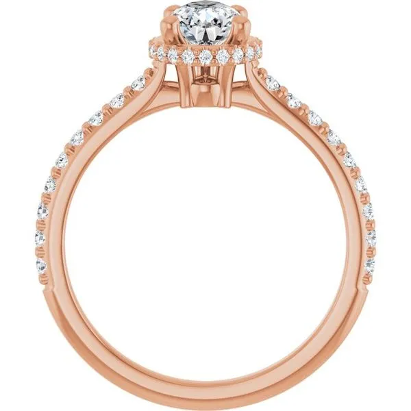 Hidden Halo-Style Engagement Ring Image 2 Morin Jewelers Southbridge, MA