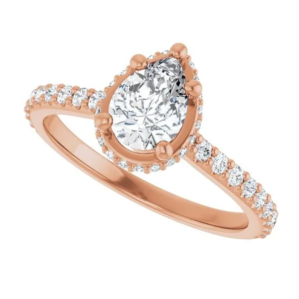 Hidden Halo-Style Engagement Ring Image 5 Mark Jewellers La Crosse, WI