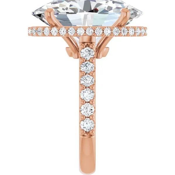 Hidden Halo-Style Engagement Ring Image 4 Shipley's Fine Jewelry Hampstead, MD