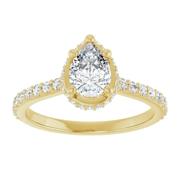 Hidden Halo-Style Engagement Ring Image 3 Mark Jewellers La Crosse, WI