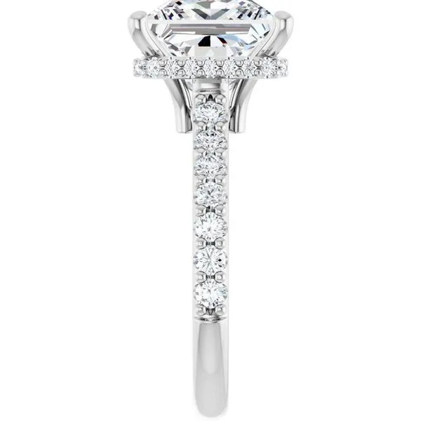 Hidden Halo-Style Engagement Ring Image 4 Arezzo Jewelers Elmwood Park, IL