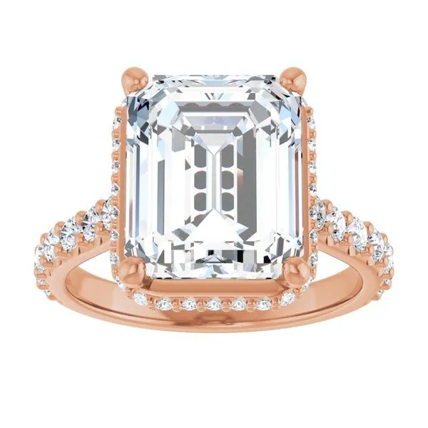 Hidden Halo-Style Engagement Ring Image 3 Natale Jewelers Sewell, NJ