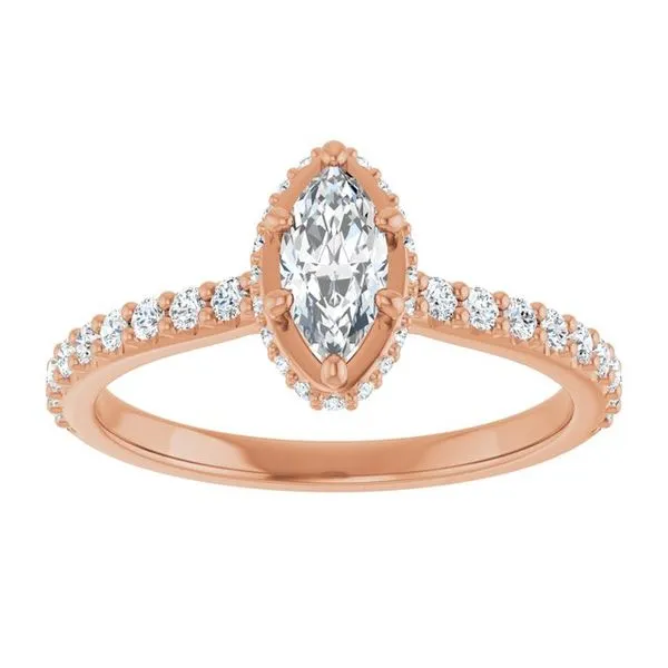 Hidden Halo-Style Engagement Ring Image 3 Mark Jewellers La Crosse, WI