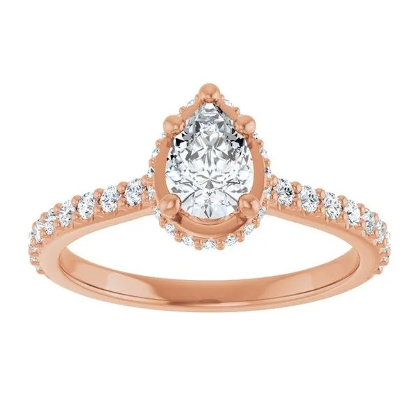 Hidden Halo-Style Engagement Ring Image 3 Arezzo Jewelers Elmwood Park, IL