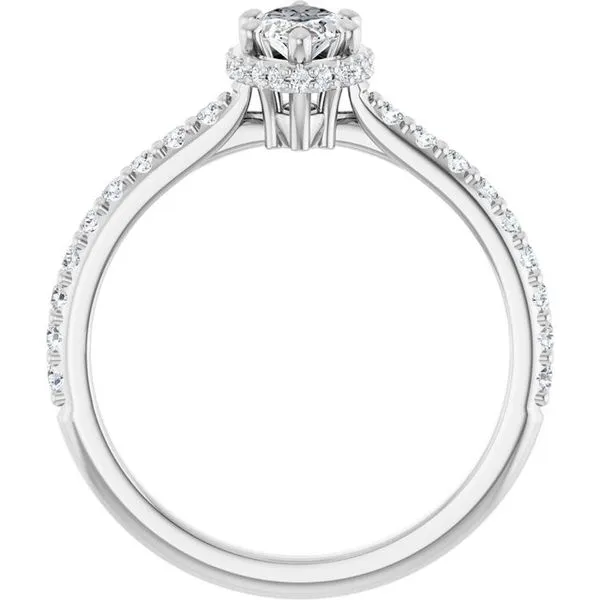 Hidden Halo-Style Engagement Ring Image 2 Mark Jewellers La Crosse, WI
