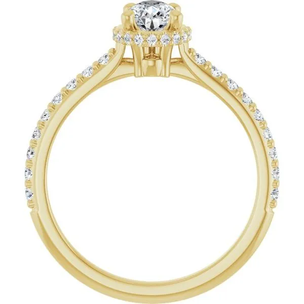 Hidden Halo-Style Engagement Ring Image 2 Mark Jewellers La Crosse, WI