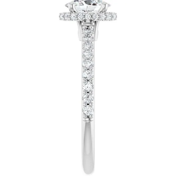 Hidden Halo-Style Engagement Ring Image 4 Mark Jewellers La Crosse, WI