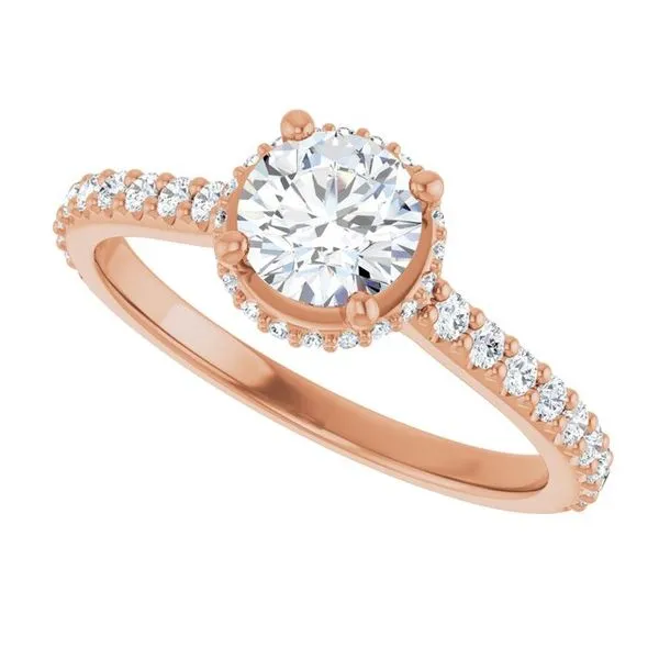 Hidden Halo-Style Engagement Ring Image 5 Austin's Fine Diamonds & Jewelry Lyndhurst, NJ