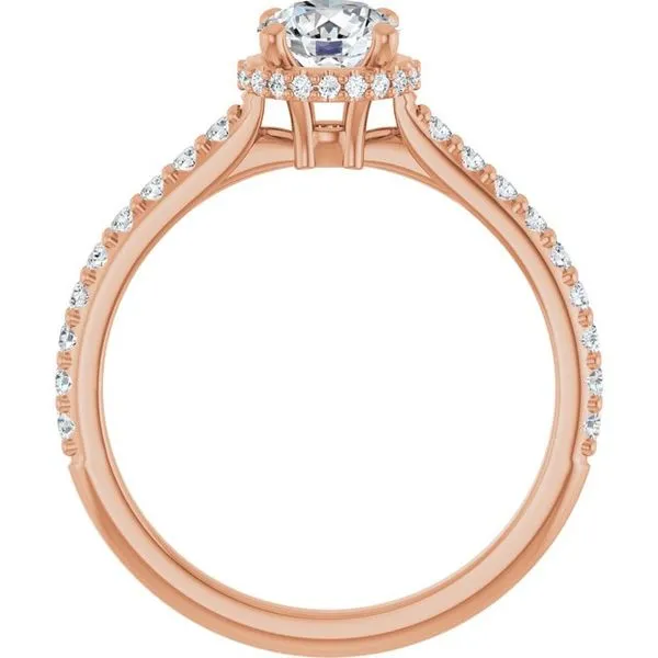 Hidden Halo-Style Engagement Ring Image 2 Mark Jewellers La Crosse, WI