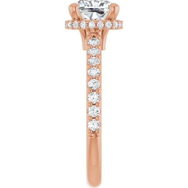 Hidden Halo-Style Engagement Ring Image 4 J. Thomas Jewelers Rochester Hills, MI