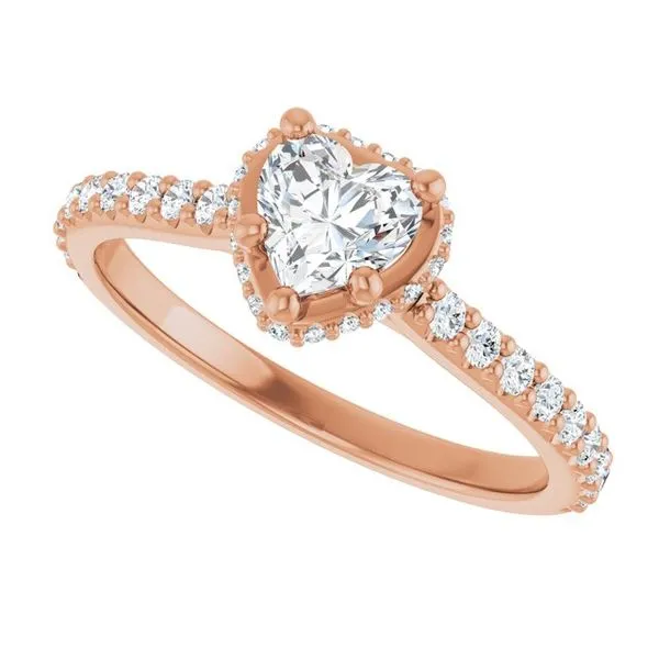 Hidden Halo-Style Engagement Ring Image 5 Ocean View Jewelers Millville, DE