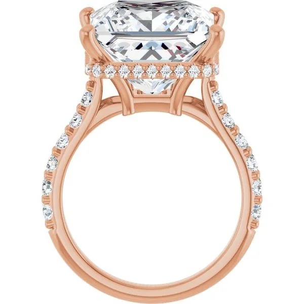 Hidden Halo-Style Engagement Ring Image 2 Natale Jewelers Sewell, NJ