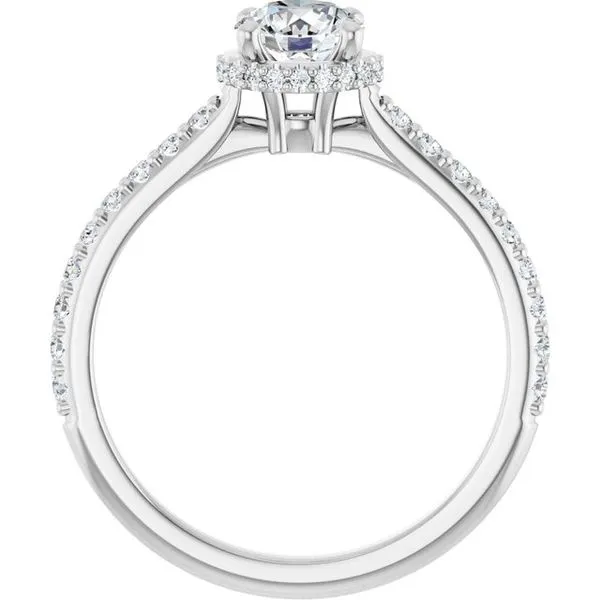 Hidden Halo-Style Engagement Ring Image 2 Mark Jewellers La Crosse, WI