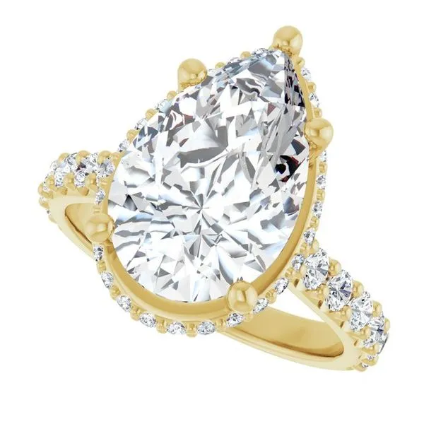 Hidden Halo-Style Engagement Ring Image 5 Paul James Jewelers Angels Camp, CA