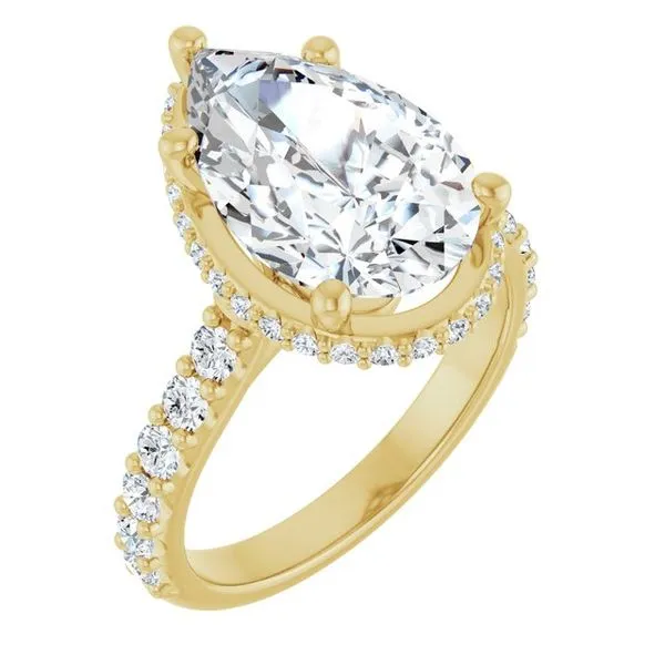 Hidden Halo-Style Engagement Ring Jimmy Smith Jewelers Decatur, AL