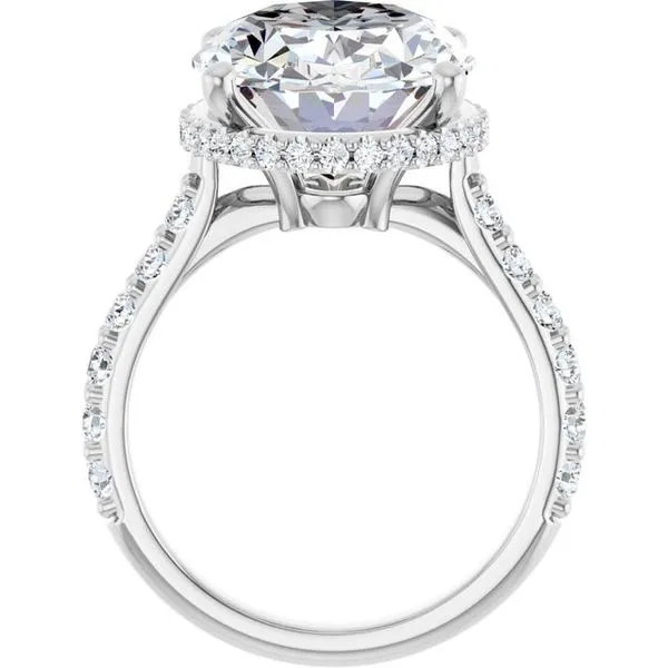 Hidden Halo-Style Engagement Ring Image 2 Natale Jewelers Sewell, NJ