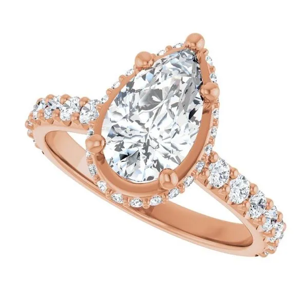 Hidden Halo-Style Engagement Ring Image 5 Mark Jewellers La Crosse, WI