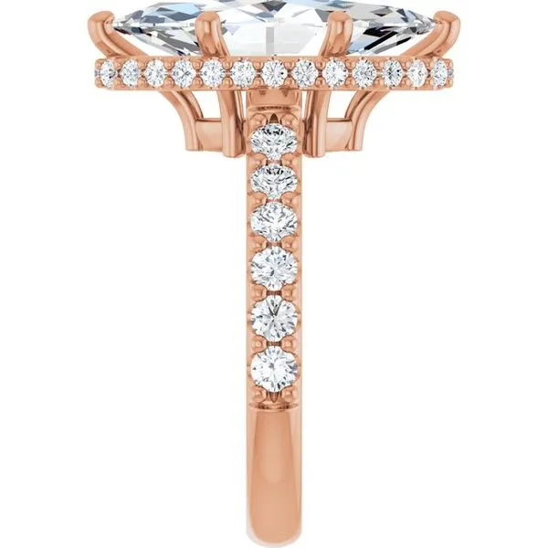 Hidden Halo-Style Engagement Ring Image 4 J. Thomas Jewelers Rochester Hills, MI