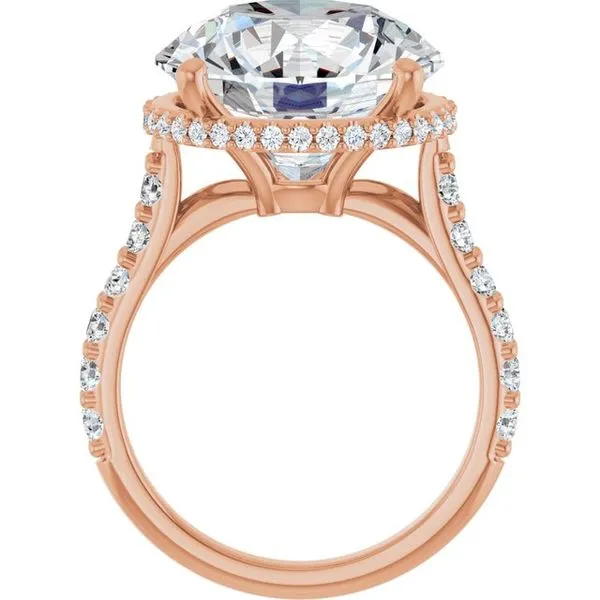 Hidden Halo-Style Engagement Ring Image 2 Arezzo Jewelers Elmwood Park, IL