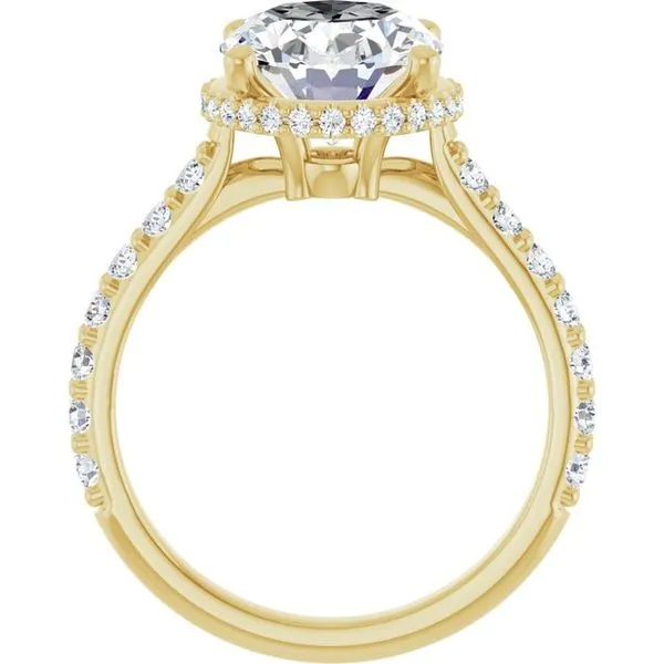 Hidden Halo-Style Engagement Ring Image 2 Mark Jewellers La Crosse, WI