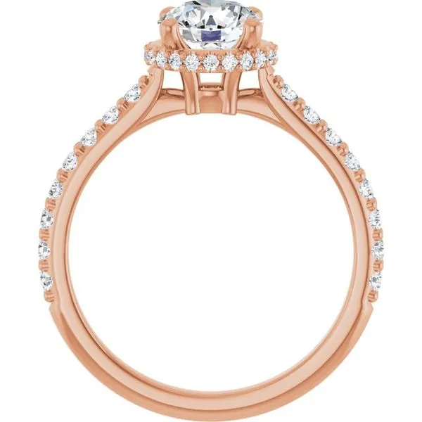 Hidden Halo-Style Engagement Ring Image 2 Mark Jewellers La Crosse, WI