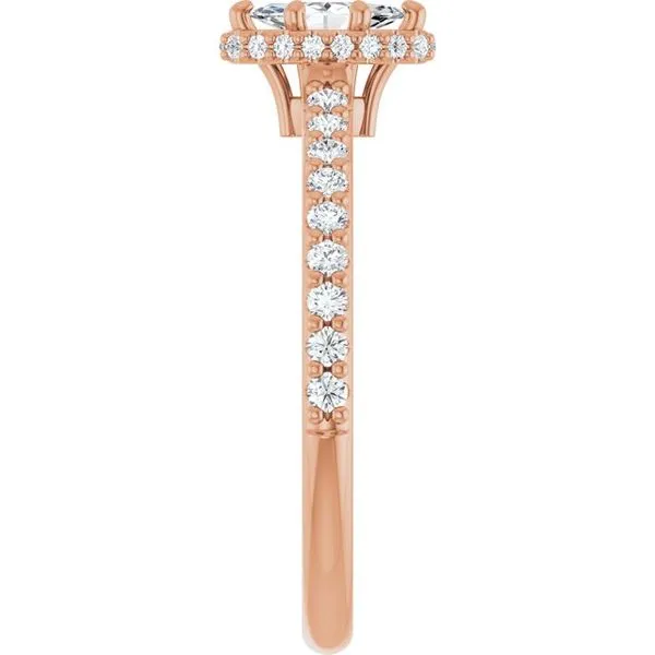 Hidden Halo-Style Engagement Ring Image 4 Jimmy Smith Jewelers Decatur, AL