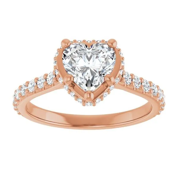 Hidden Halo-Style Engagement Ring Image 3 Jimmy Smith Jewelers Decatur, AL
