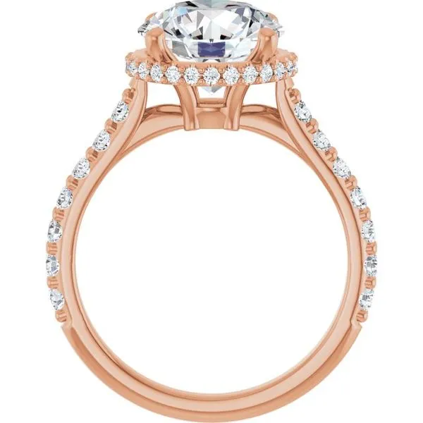 Hidden Halo-Style Engagement Ring Image 2 Natale Jewelers Sewell, NJ
