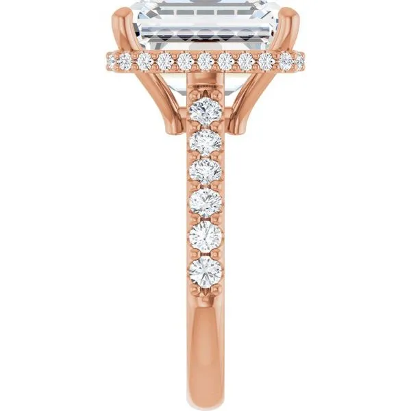 Hidden Halo-Style Engagement Ring Image 4 Ocean View Jewelers Millville, DE