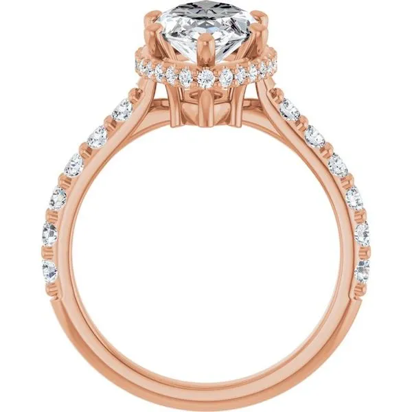 Hidden Halo-Style Engagement Ring Image 2 Mark Jewellers La Crosse, WI