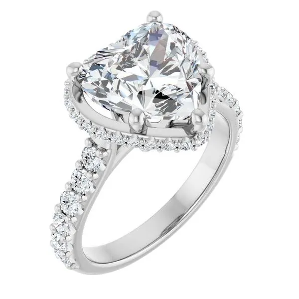 Hidden Halo-Style Engagement Ring Raleigh Diamond Fine Jewelry Raleigh, NC