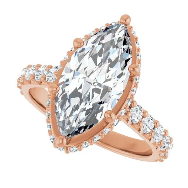 Hidden Halo-Style Engagement Ring Image 5 Jimmy Smith Jewelers Decatur, AL