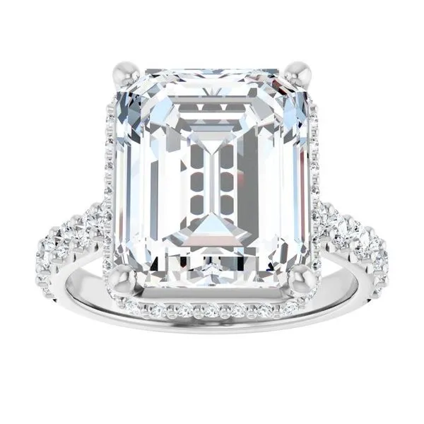 Hidden Halo-Style Engagement Ring Image 3 Mark Jewellers La Crosse, WI