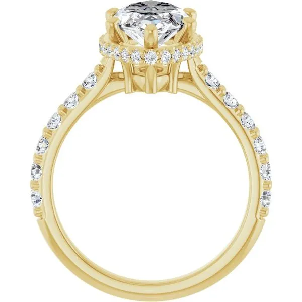 Hidden Halo-Style Engagement Ring Image 2 Natale Jewelers Sewell, NJ