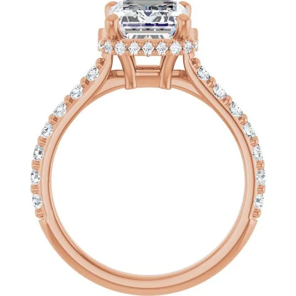 Hidden Halo-Style Engagement Ring Image 2 Redlands Jewelers Redlands, CA