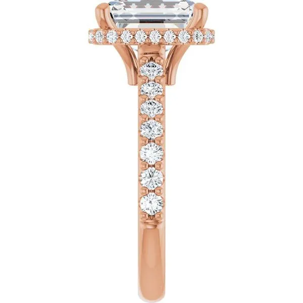 Hidden Halo-Style Engagement Ring Image 4 Arezzo Jewelers Elmwood Park, IL
