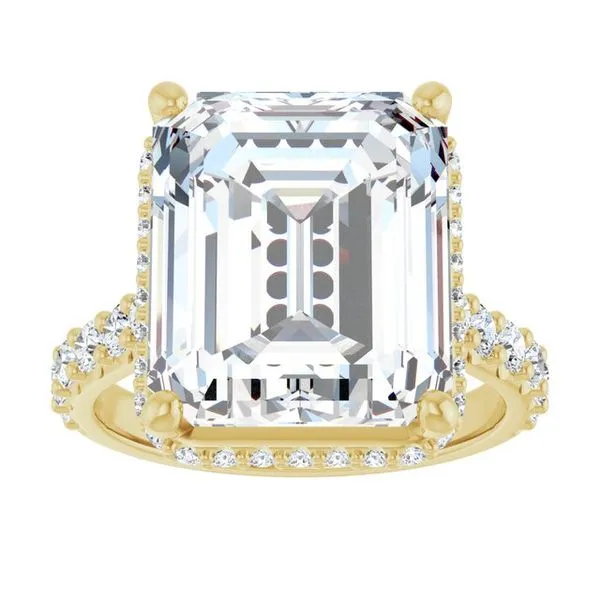 Hidden Halo-Style Engagement Ring Image 3 Mark Jewellers La Crosse, WI