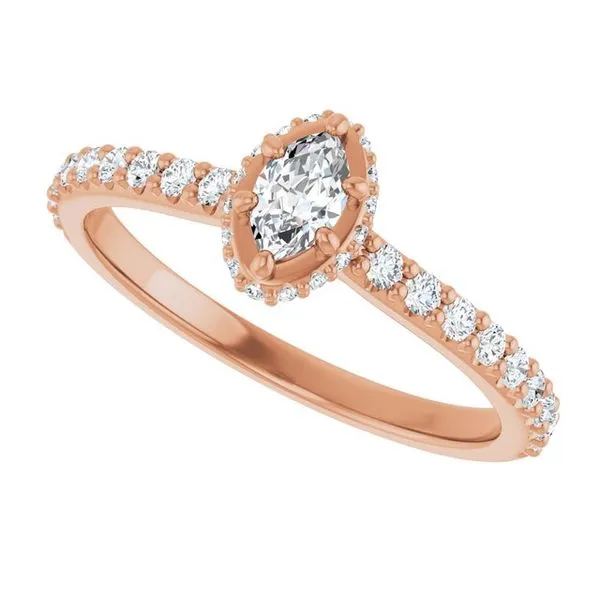 Hidden Halo-Style Engagement Ring Image 5 Jimmy Smith Jewelers Decatur, AL