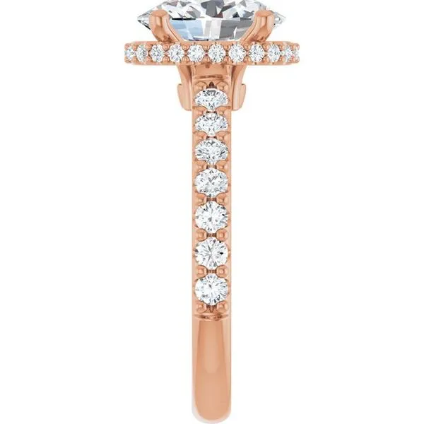 Hidden Halo-Style Engagement Ring Image 4 Mark Jewellers La Crosse, WI