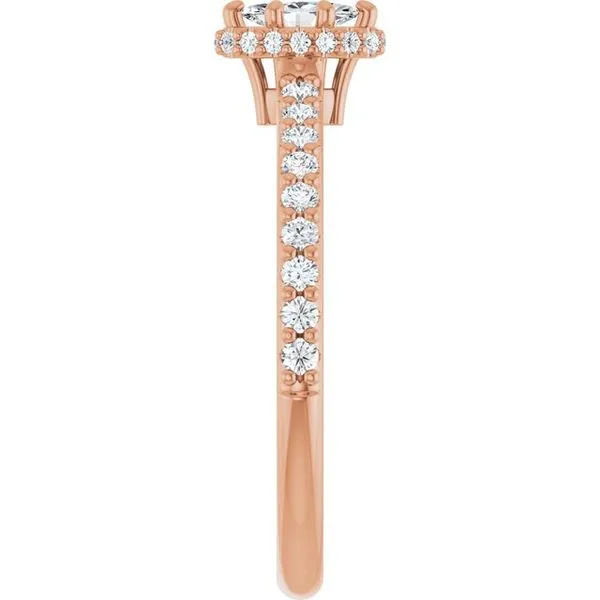 Hidden Halo-Style Engagement Ring Image 4 J. Thomas Jewelers Rochester Hills, MI