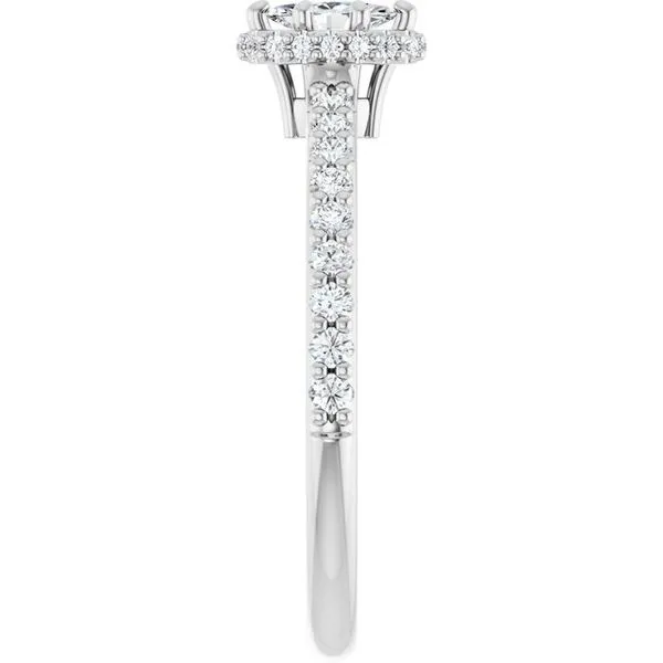Hidden Halo-Style Engagement Ring Image 4 Jimmy Smith Jewelers Decatur, AL