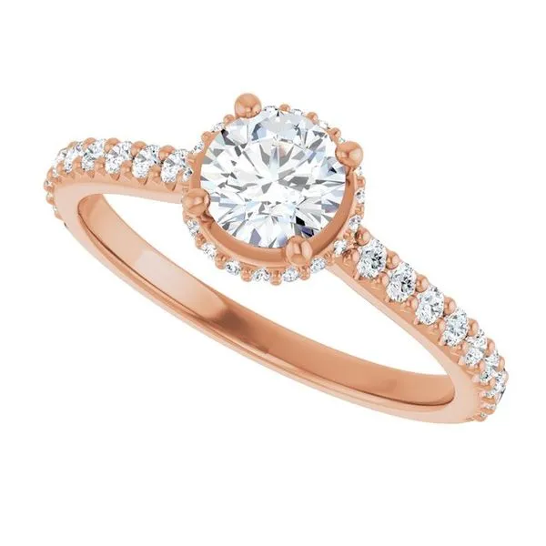 Hidden Halo-Style Engagement Ring Image 5 J. Thomas Jewelers Rochester Hills, MI