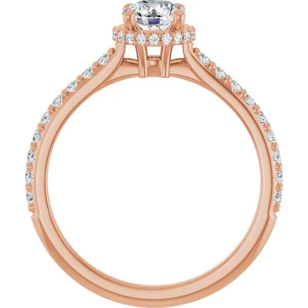Hidden Halo-Style Engagement Ring Image 2 Jimmy Smith Jewelers Decatur, AL