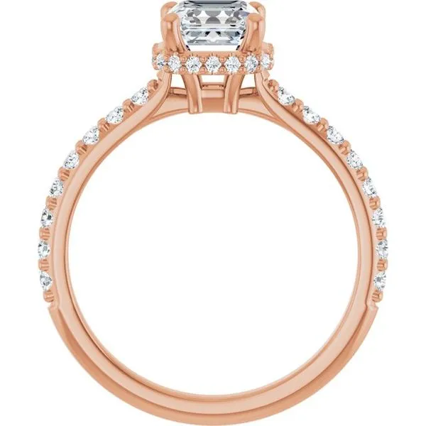Hidden Halo-Style Engagement Ring Image 2 J. Thomas Jewelers Rochester Hills, MI
