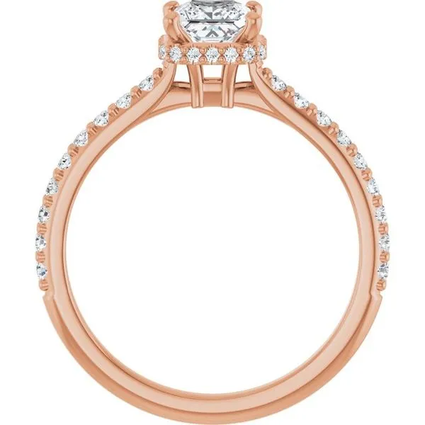 Hidden Halo-Style Engagement Ring Image 2 Stuart Benjamin & Co. Jewelry Designs San Diego, CA