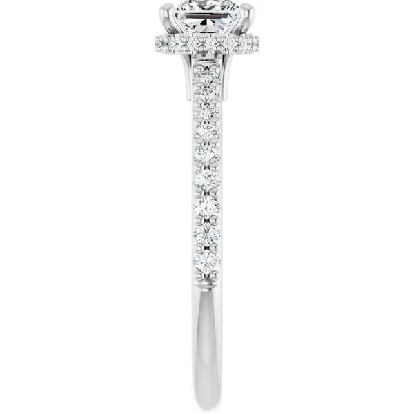 Hidden Halo-Style Engagement Ring Image 4 Mark Jewellers La Crosse, WI