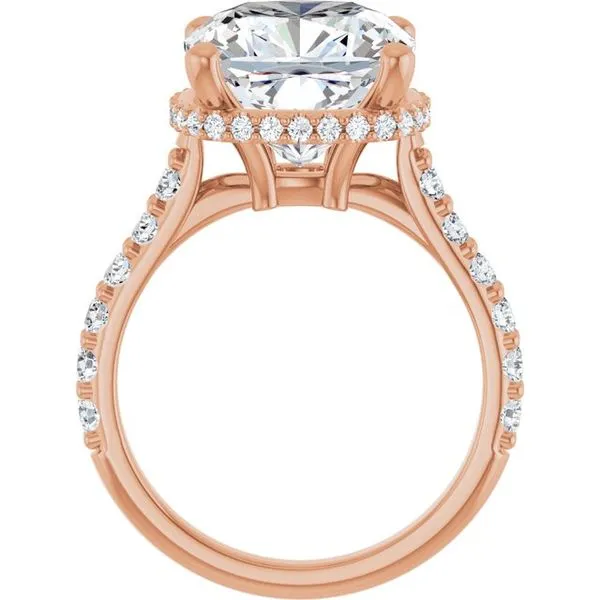 Hidden Halo-Style Engagement Ring Image 2 Mark Jewellers La Crosse, WI