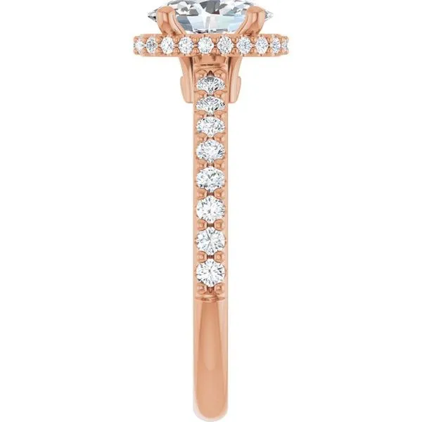 Hidden Halo-Style Engagement Ring Image 4 J. Thomas Jewelers Rochester Hills, MI