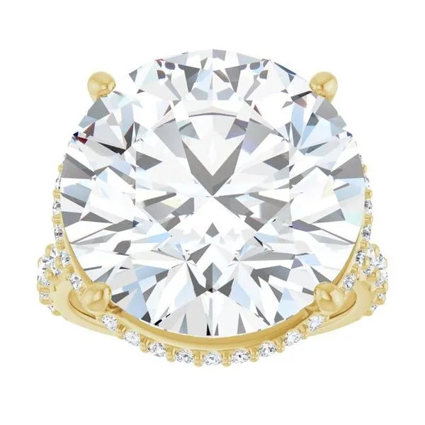 Hidden Halo-Style Engagement Ring Image 3 Mark Jewellers La Crosse, WI