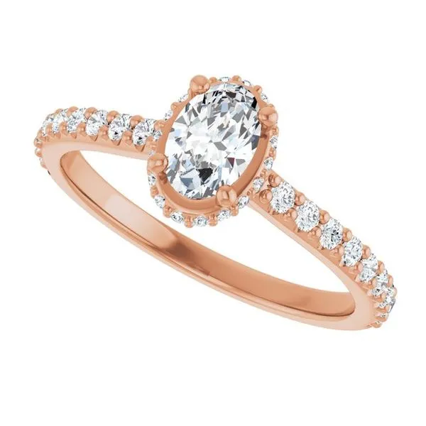 Hidden Halo-Style Engagement Ring Image 5 Natale Jewelers Sewell, NJ